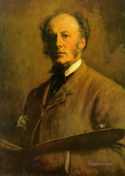 Autorretrato prerrafaelita John Everett Millais Pinturas al óleo